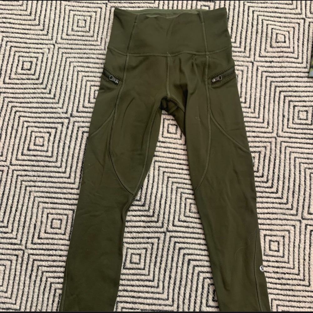 Lululemon fleece lined leggings